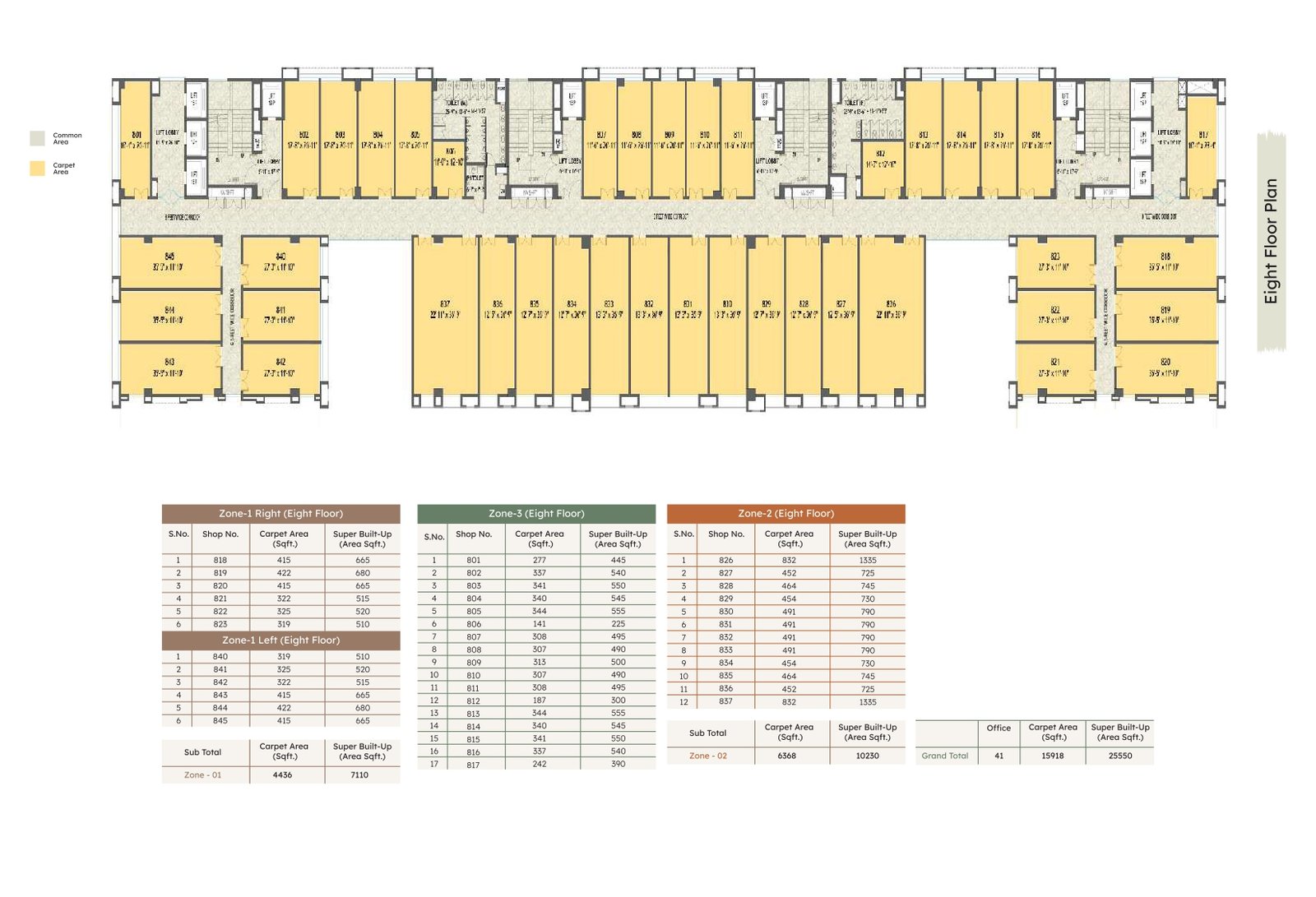 Advance blueprint for fifth floor By Mansan